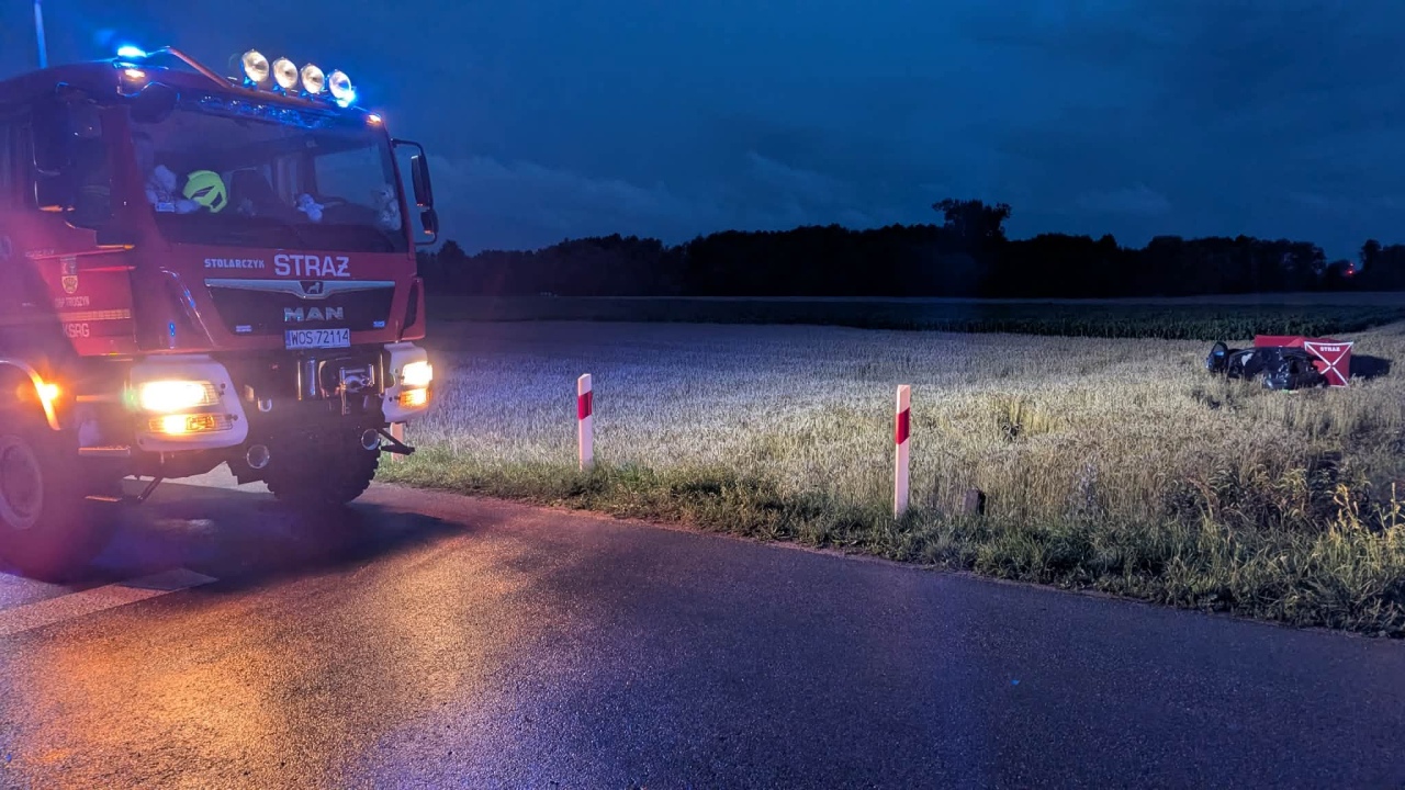 Wypadek w Grucelach [11.07.2026] - zdjęcie #6 - eOstroleka.pl