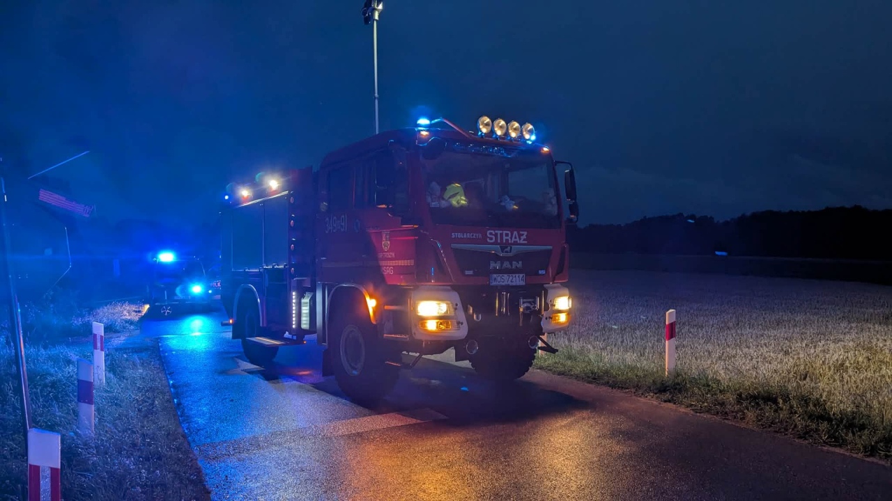 Wypadek w Grucelach [11.07.2026] - zdjęcie #7 - eOstroleka.pl