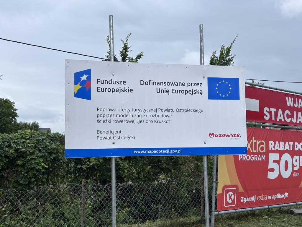 Rozbudowa ścieżki rowerowej Jezioro Krusko - odbiór częściowy [10.07.2026] - zdjęcie #16 - eOstroleka.pl