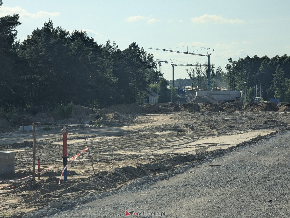 Budowa obwodnicy Ostrołęki - stan z lipca 2026 [15.07.2026] - zdjęcie #85 - eOstroleka.pl