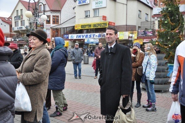 Wigilia Miejska: Prezydent i radni przełamali się opłatkiem z ostrołęczanami [17.XII.2011] - zdjęcie #9 - eOstroleka.pl