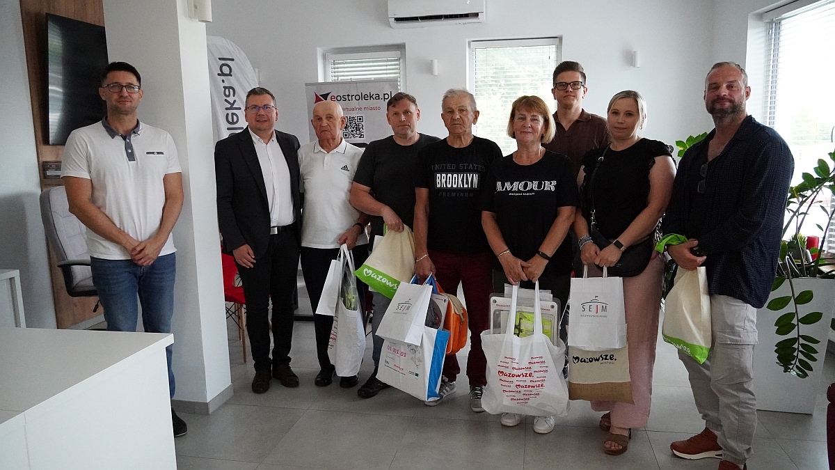 Rowerowa Stolica Polski 2026 - wręczenie nagród liderom grupy eOstroleka.pl [20.07.2026] - zdjęcie #1 - eOstroleka.pl