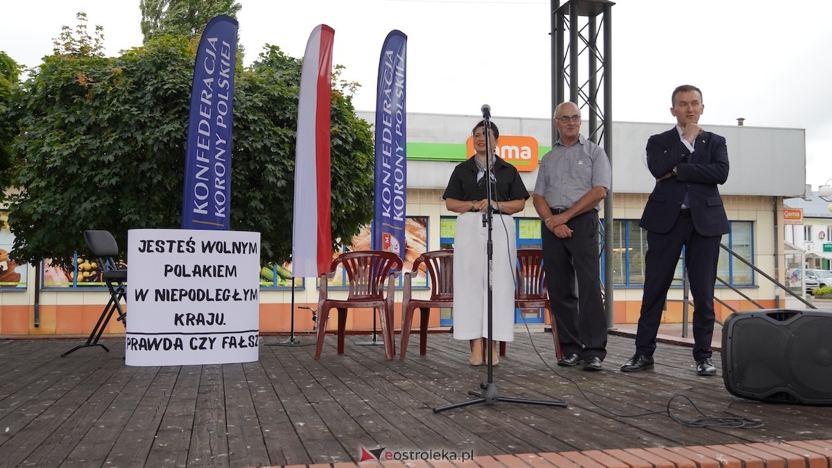 Spotkanie Konfederacji Korony Polskiej z mieszkańcami Ostrołęki [21.07.2026] - zdjęcie #30 - eOstroleka.pl
