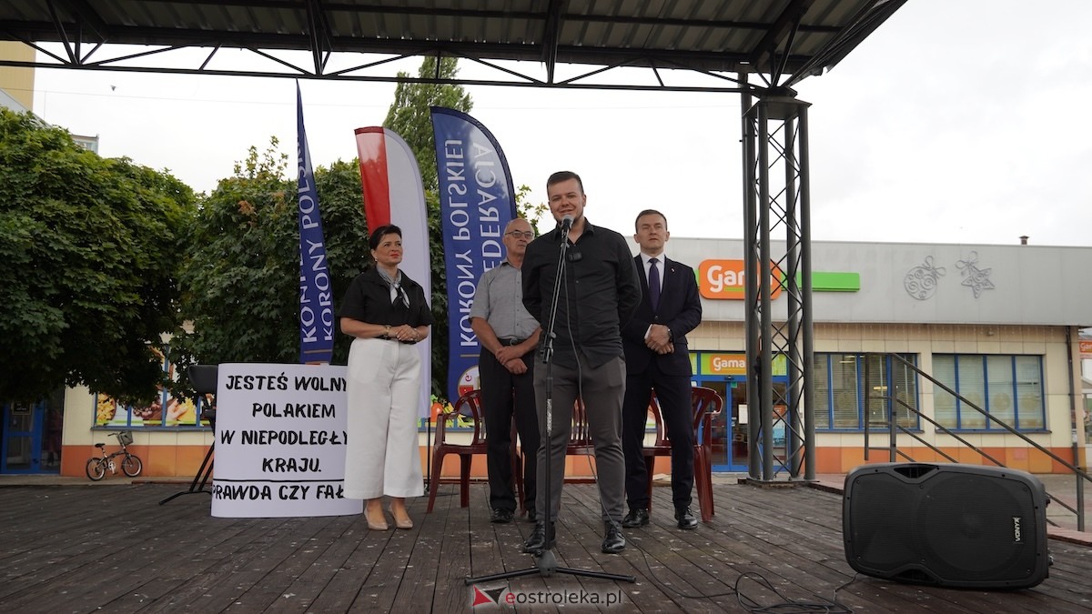Spotkanie Konfederacji Korony Polskiej z mieszkańcami Ostrołęki [21.07.2026] - zdjęcie #25 - eOstroleka.pl