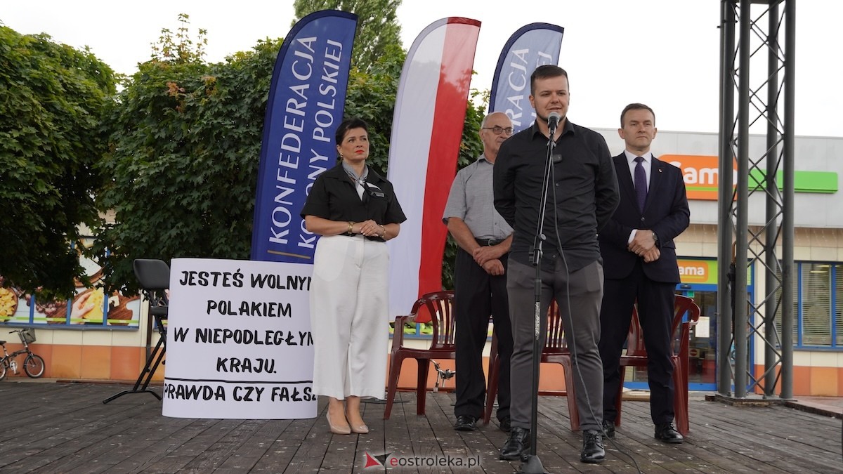 Spotkanie Konfederacji Korony Polskiej z mieszkańcami Ostrołęki [21.07.2026] - zdjęcie #22 - eOstroleka.pl