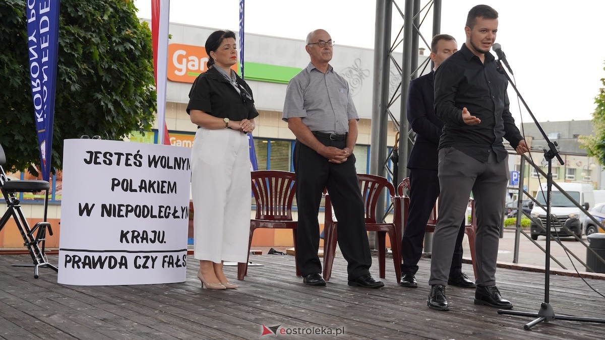 Spotkanie Konfederacji Korony Polskiej z mieszkańcami Ostrołęki [21.07.2026] - zdjęcie #8 - eOstroleka.pl