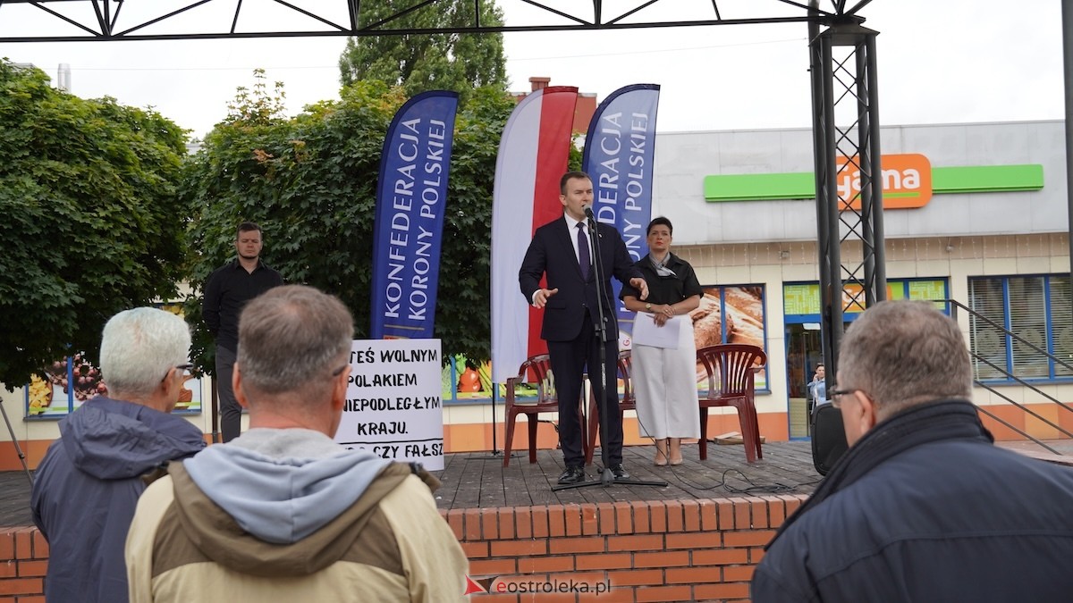 Spotkanie Konfederacji Korony Polskiej z mieszkańcami Ostrołęki [21.07.2026] - zdjęcie #5 - eOstroleka.pl