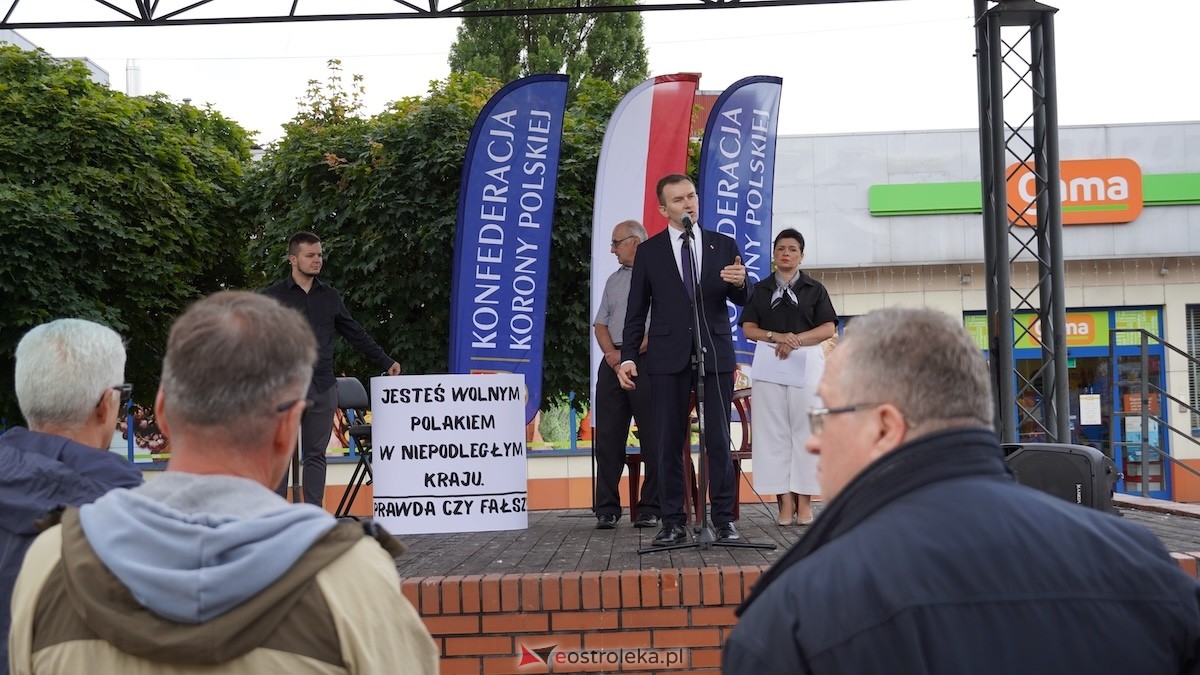 Spotkanie Konfederacji Korony Polskiej z mieszkańcami Ostrołęki [21.07.2026] - zdjęcie #2 - eOstroleka.pl
