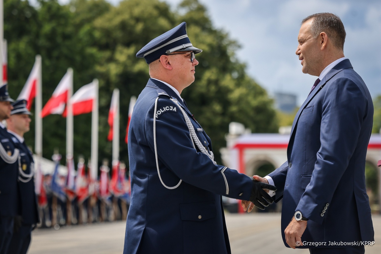 Święto Policji 2026 - fot. Grzegorz Jakubowski/Kancelaria Prezydenta RP - zdjęcie #16 - eOstroleka.pl