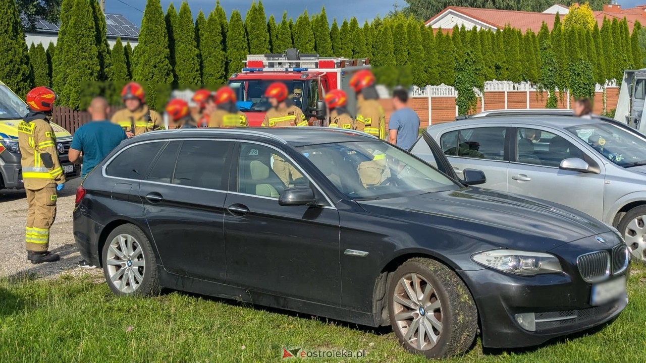 Kolizja na alei Jana Pawła II [24.07.2026] - zdjęcie #9 - eOstroleka.pl