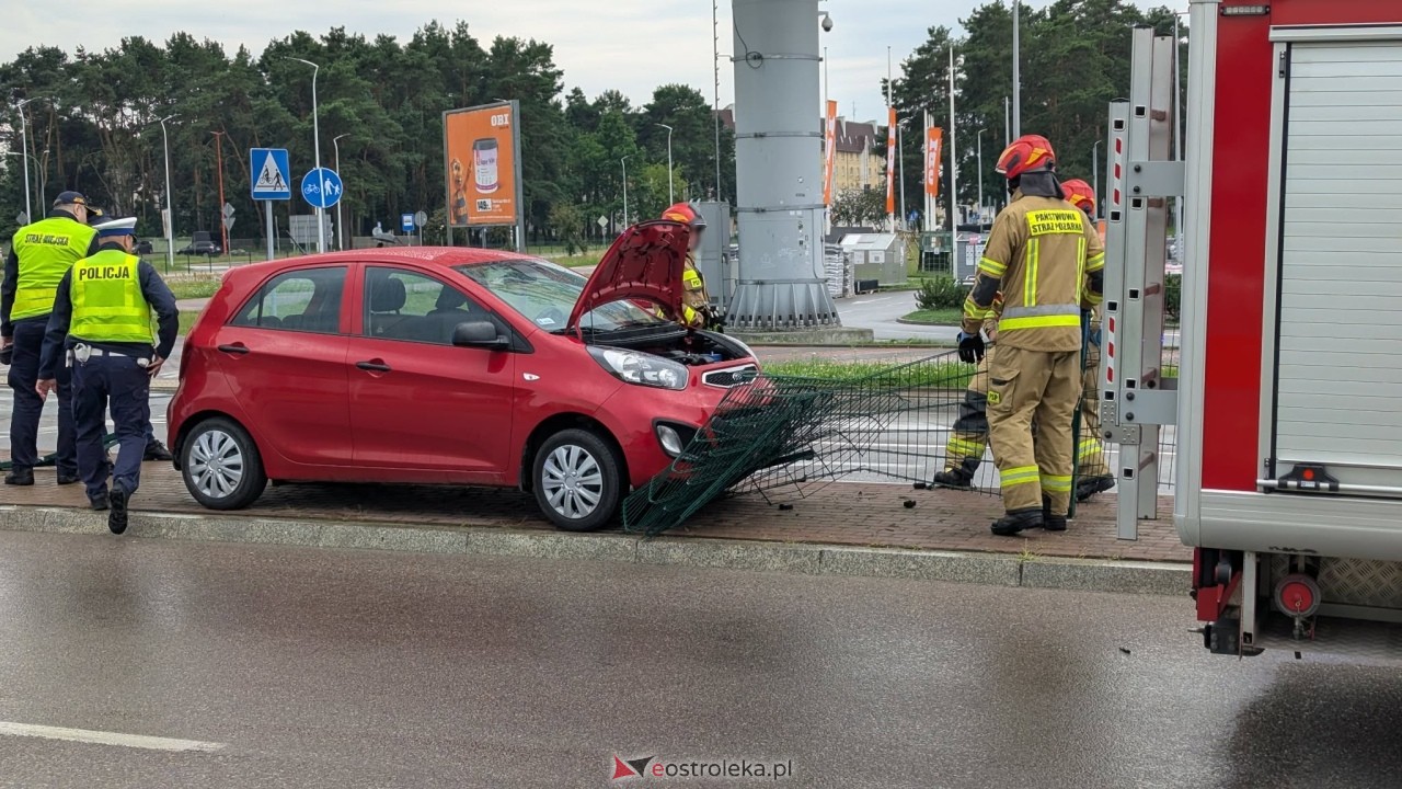 Wypadek przy Fieldorfa Nila w Ostrołęce [27.07.2026] - zdjęcie #9 - eOstroleka.pl
