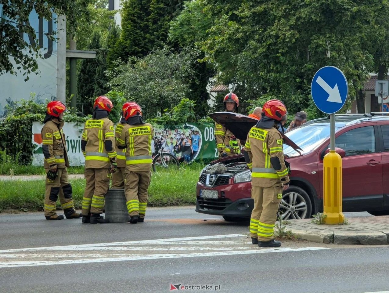 Zderzenie dwóch aut przy ul. 11 Listopada w Ostrołęce [27.07.2026] - zdjęcie #10 - eOstroleka.pl