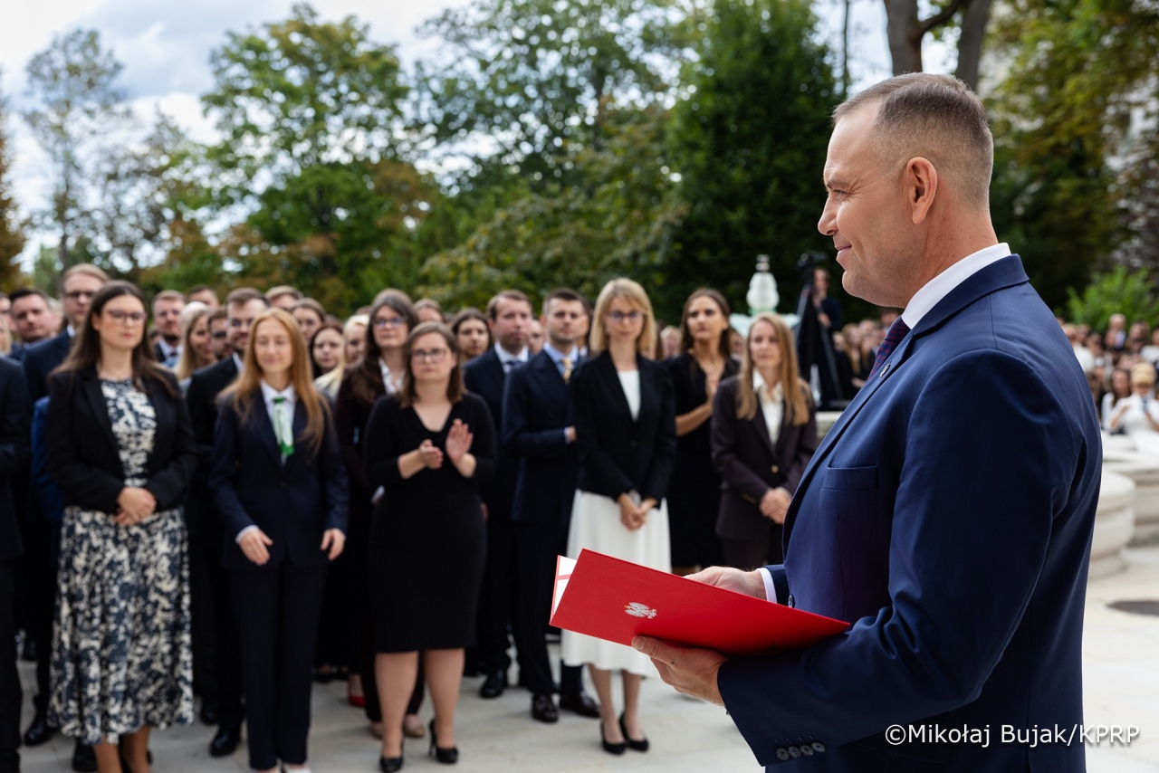 Prezydent Nawrocki wręczył nominacje asesorskie, fot. Mikołaj Bujak KPRP [28.07.2026] - zdjęcie #1 - eOstroleka.pl