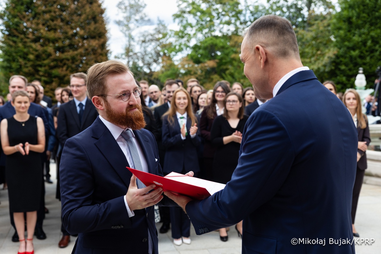 Prezydent Nawrocki wręczył nominacje asesorskie, fot. Mikołaj Bujak KPRP [28.07.2026] - zdjęcie #4 - eOstroleka.pl
