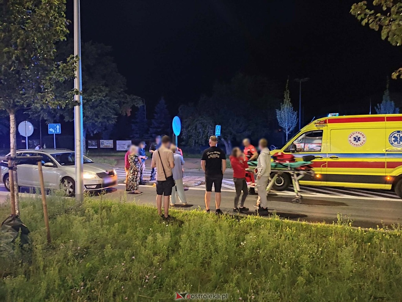 Wypadek przy Hallera w Ostrołęce [01.08.2026] - zdjęcie #3 - eOstroleka.pl