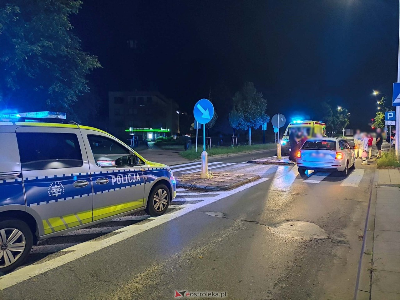 Wypadek przy Hallera w Ostrołęce [01.08.2026] - zdjęcie #2 - eOstroleka.pl