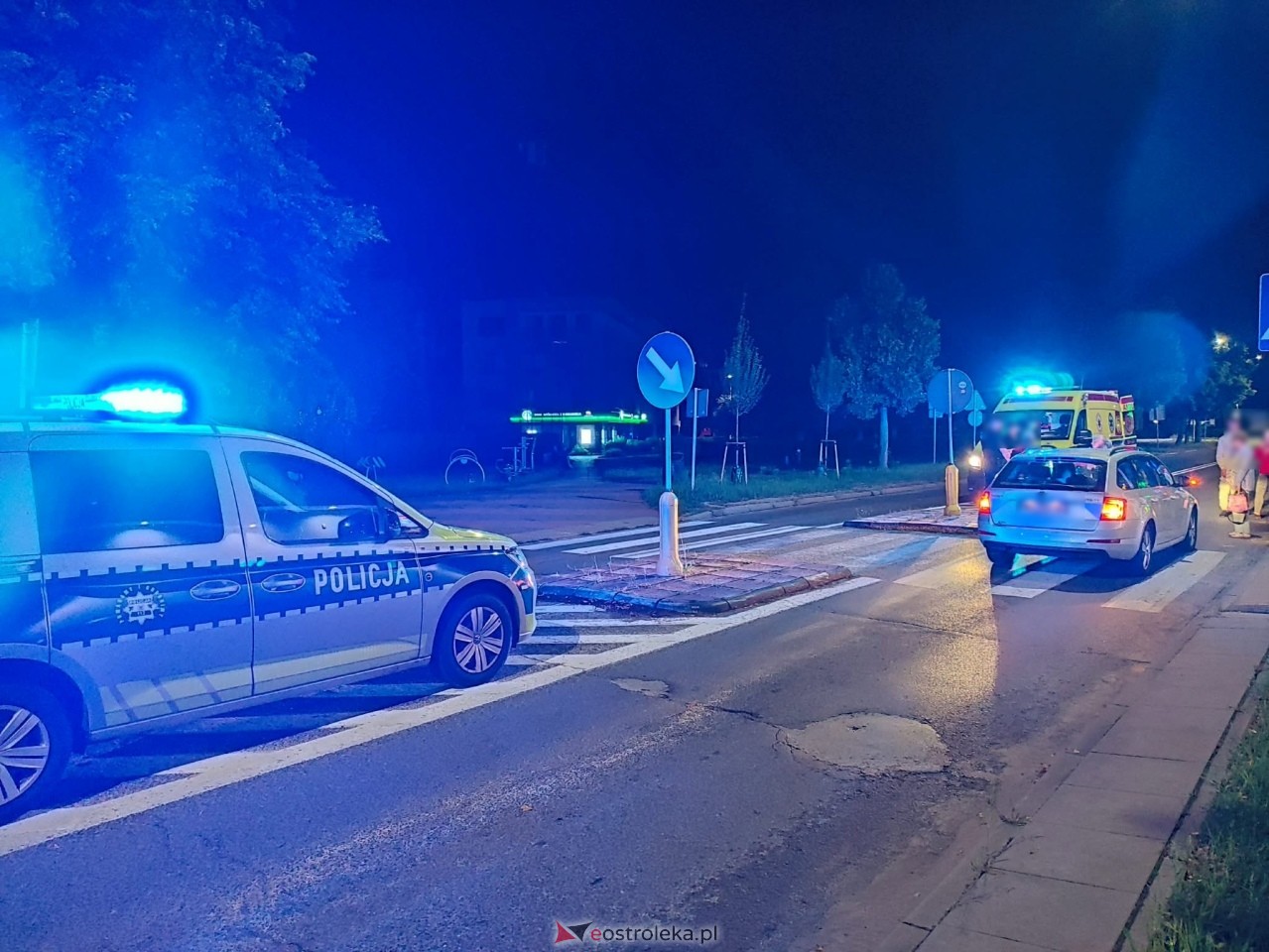 Wypadek przy Hallera w Ostrołęce [01.08.2026] - zdjęcie #1 - eOstroleka.pl