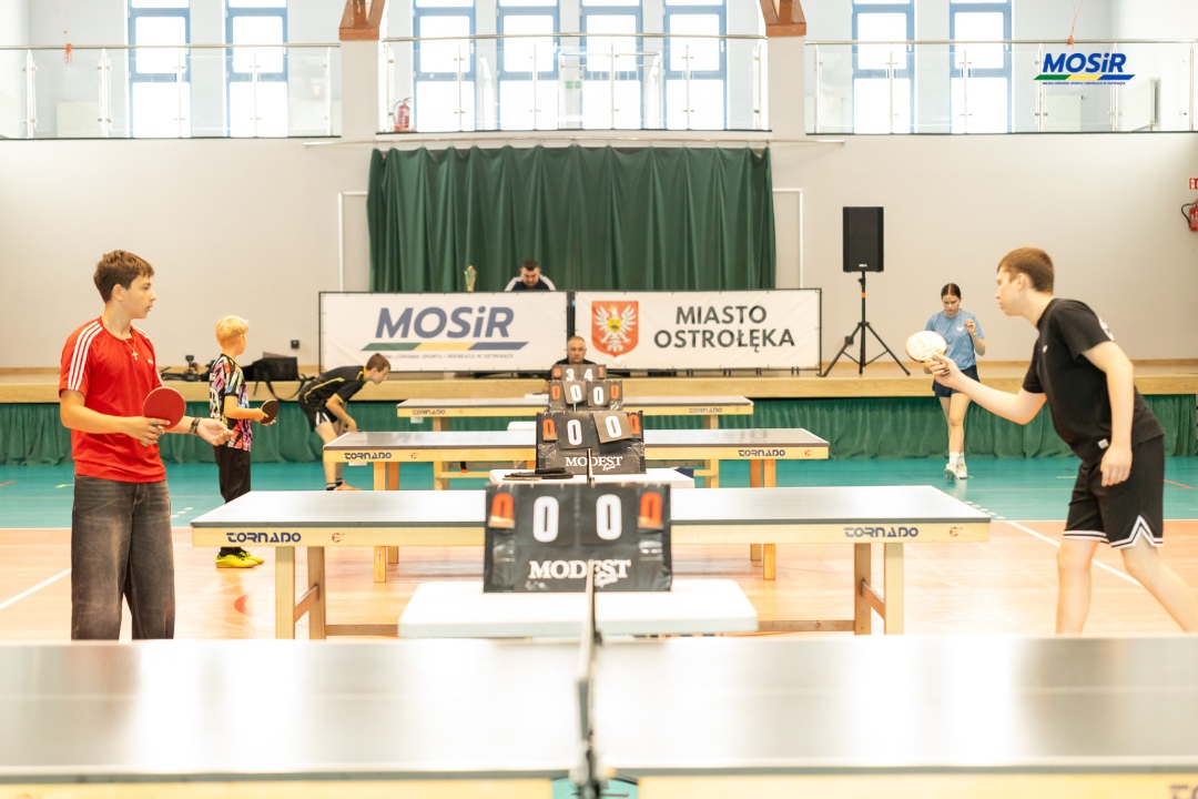 Turniej tenisa stołowego w Ostrołęce [30.07.2026] - fot. MOSIR - zdjęcie #22 - eOstroleka.pl