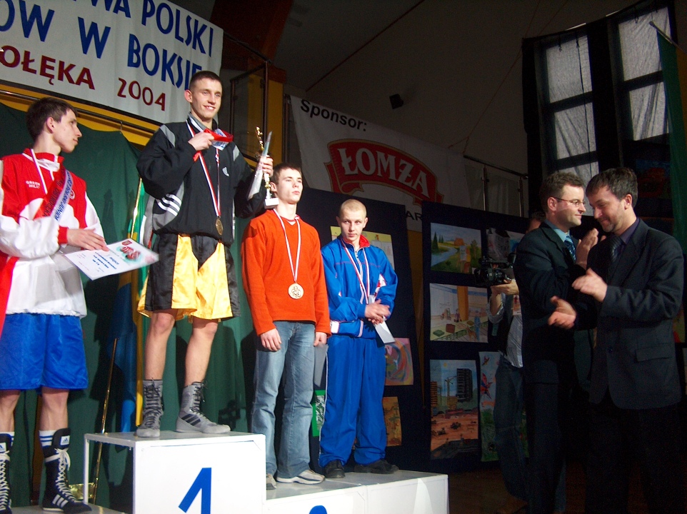 Mistrzostwa Polski juniorów w boksie 2004 Ostrołęka - zdjęcie #21 - eOstroleka.pl