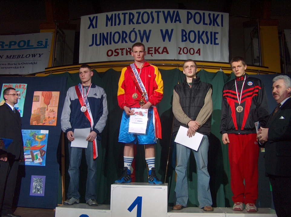 Mistrzostwa Polski juniorów w boksie 2004 Ostrołęka - zdjęcie #13 - eOstroleka.pl