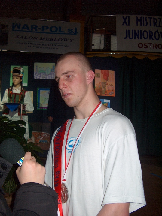 Mistrzostwa Polski juniorów w boksie 2004 Ostrołęka - zdjęcie #9 - eOstroleka.pl