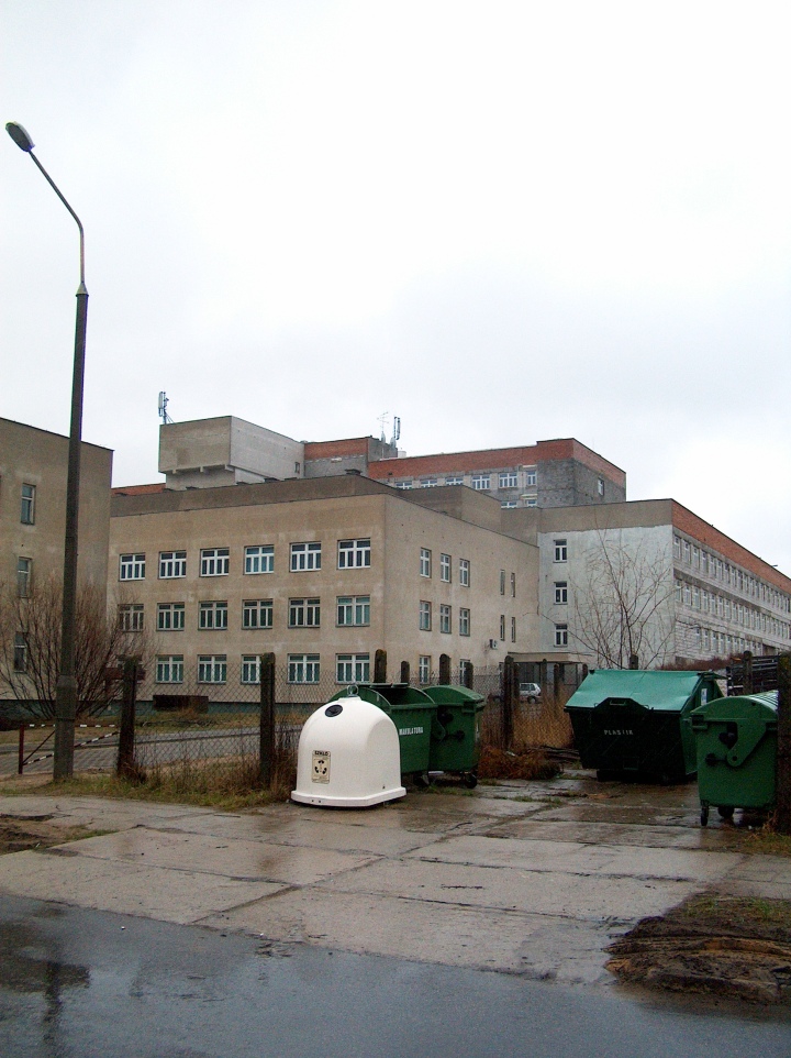 Szpital w Ostrołęce w budowie - 2004 rok - zdjęcie #5 - eOstroleka.pl