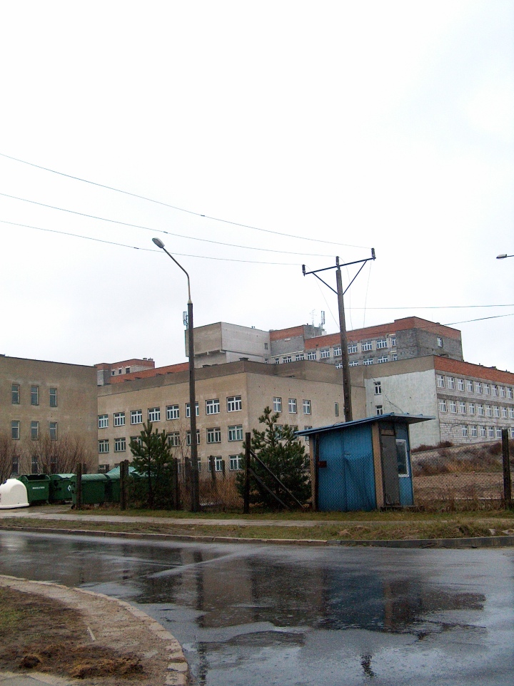 Szpital w Ostrołęce w budowie - 2004 rok - zdjęcie #3 - eOstroleka.pl