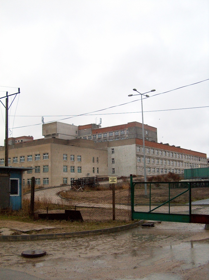 Szpital w Ostrołęce w budowie - 2004 rok - zdjęcie #2 - eOstroleka.pl