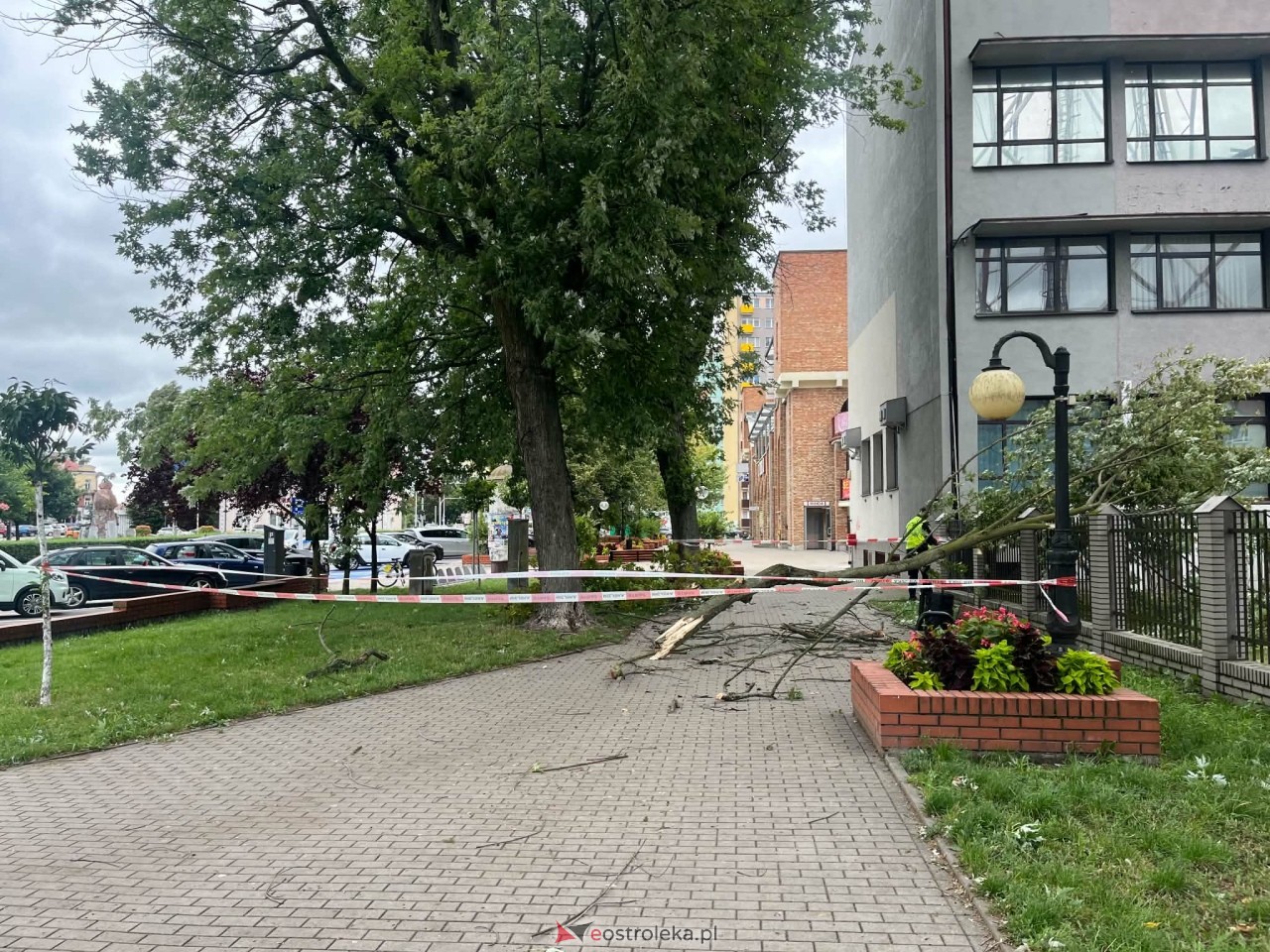 Skutki potężnej wichury w Ostrołęce i okolicach [22.08.2026] - zdjęcie #3 - eOstroleka.pl
