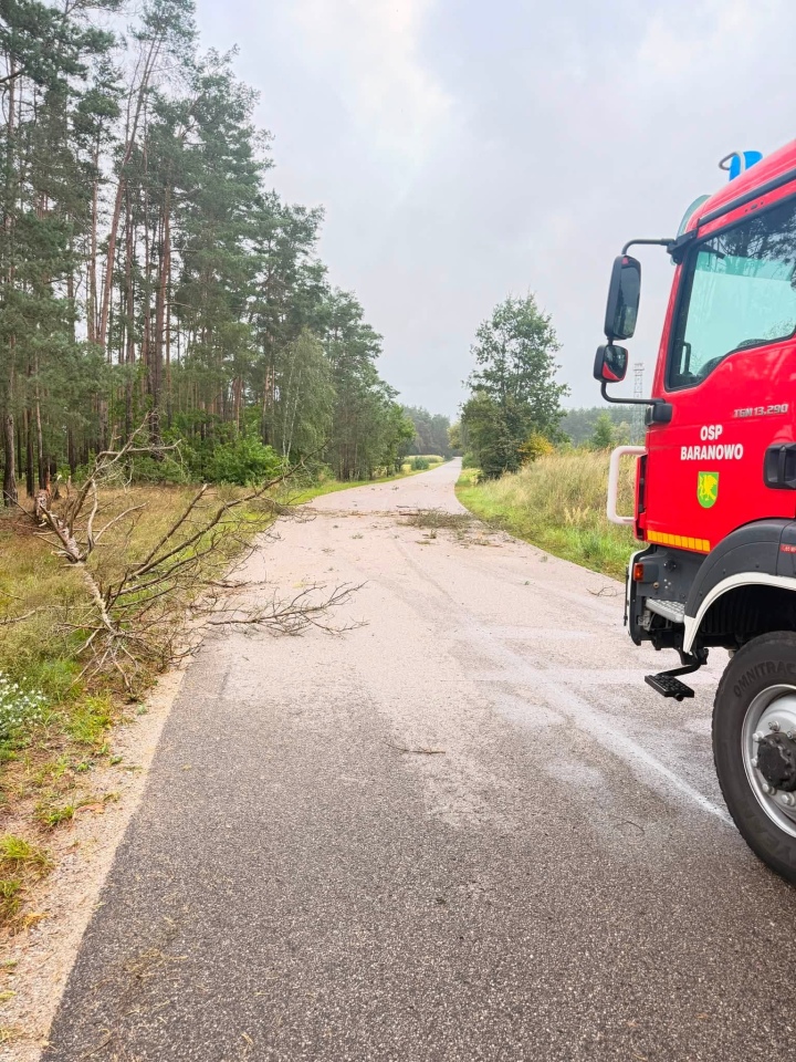 Skutki nawałnicy w Ostrołęce i powiecie ostrołęckim [23.08.2026] - zdjęcie #13 - eOstroleka.pl