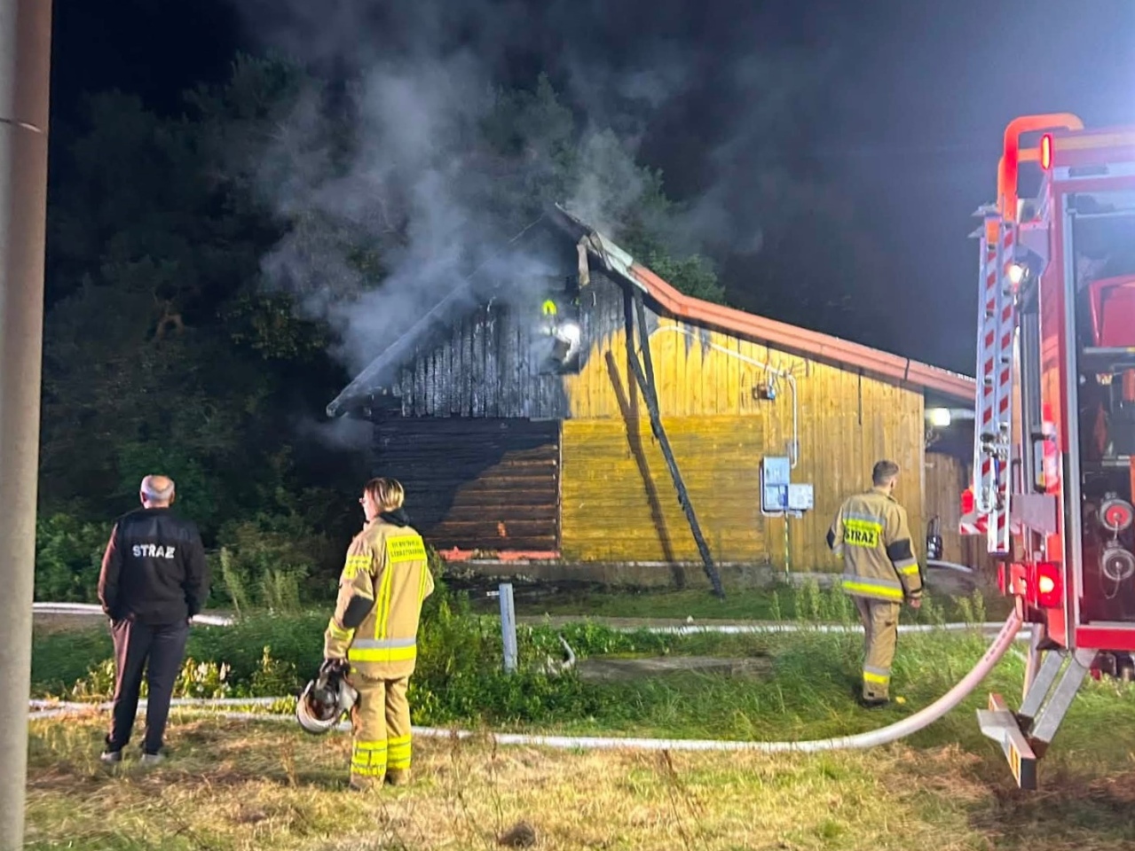 Pożar w Bandysiach [24.08.2026] - zdjęcie #10 - eOstroleka.pl