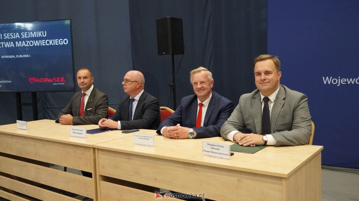 Sesja Sejmiku Województwa Mazowieckiego w Ostrołęce [25.08.2026] - zdjęcie #60 - eOstroleka.pl