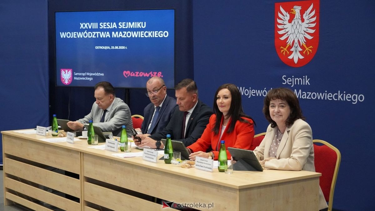 Sesja Sejmiku Województwa Mazowieckiego w Ostrołęce [25.08.2026] - zdjęcie #46 - eOstroleka.pl