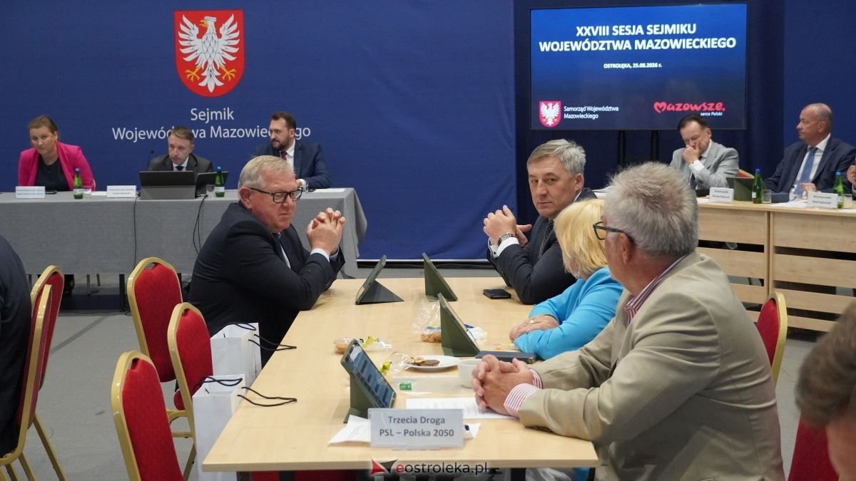 Sesja Sejmiku Województwa Mazowieckiego w Ostrołęce [25.08.2026] - zdjęcie #45 - eOstroleka.pl