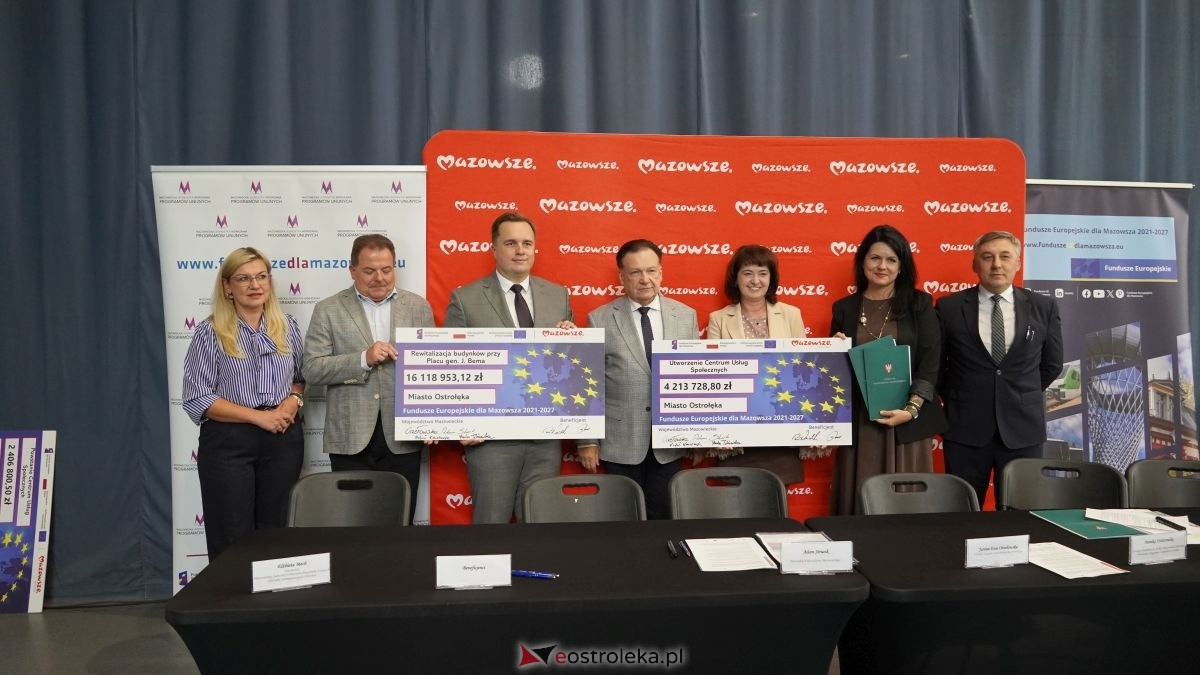 Podpisanie umów w ramach programu Fundusze Europejskie dla Mazowsza [25.08.2026] - zdjęcie #6 - eOstroleka.pl