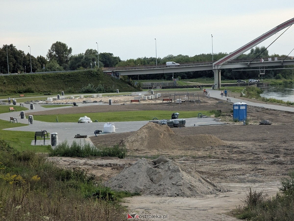Nadnarwiańskie bulwary w budowie - to miejsce Ostrołęczanie pokochają! [28.08.2026] - zdjęcie #35 - eOstroleka.pl