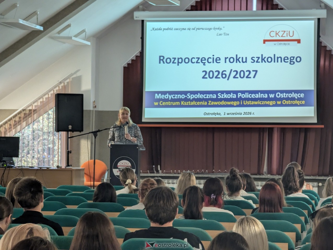 Rozpoczęcie roku szkolnego 2026/27 w CKZiU Ostrołęka [01.09.2026] - zdjęcie #1 - eOstroleka.pl