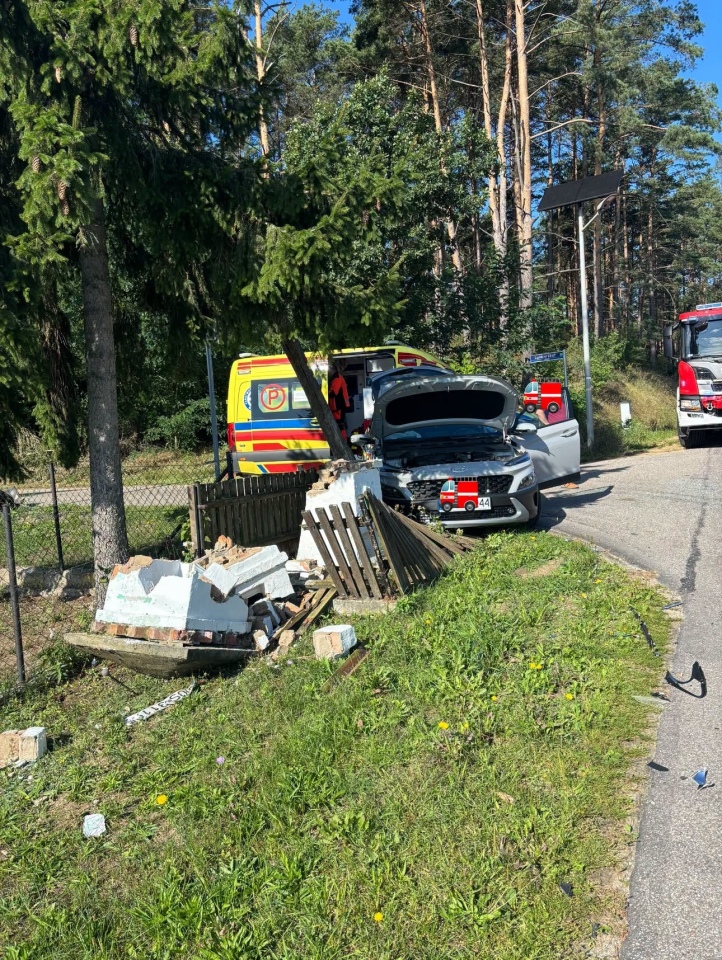 Wypadek w Lipnikach, fot. OSP Lipniki [3.09.2026] - zdjęcie #6 - eOstroleka.pl
