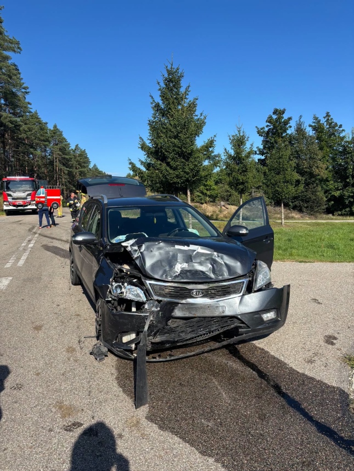 Wypadek w Lipnikach, fot. OSP Lipniki [3.09.2026] - zdjęcie #5 - eOstroleka.pl