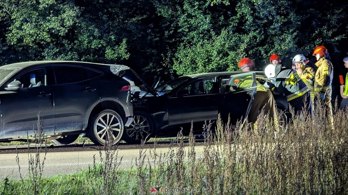 Wypadek na trasie Ostrołęka - Goworowo [3.09.2026] - zdjęcie #2 - eOstroleka.pl