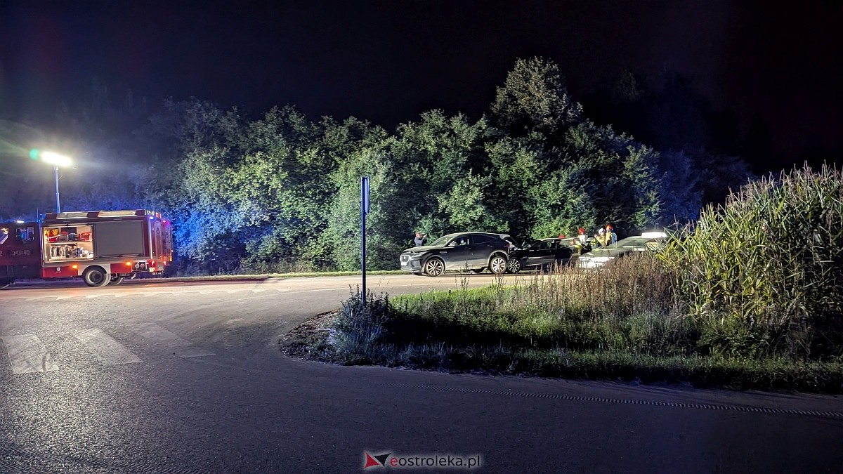 Wypadek na trasie Ostrołęka - Goworowo [3.09.2026] - zdjęcie #1 - eOstroleka.pl