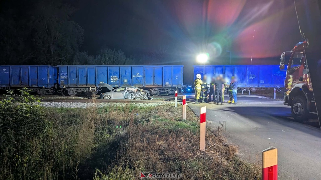 Wypadek w Gucinie na przejeździe kolejowym [8.09.2026] - zdjęcie #2 - eOstroleka.pl