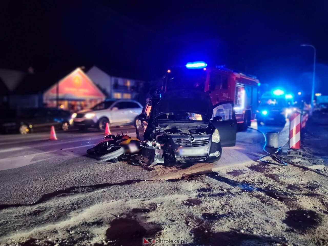 Wypadek przy Stacha Konwy w Ostrołęce [9.09.2026] - zdjęcie #1 - eOstroleka.pl