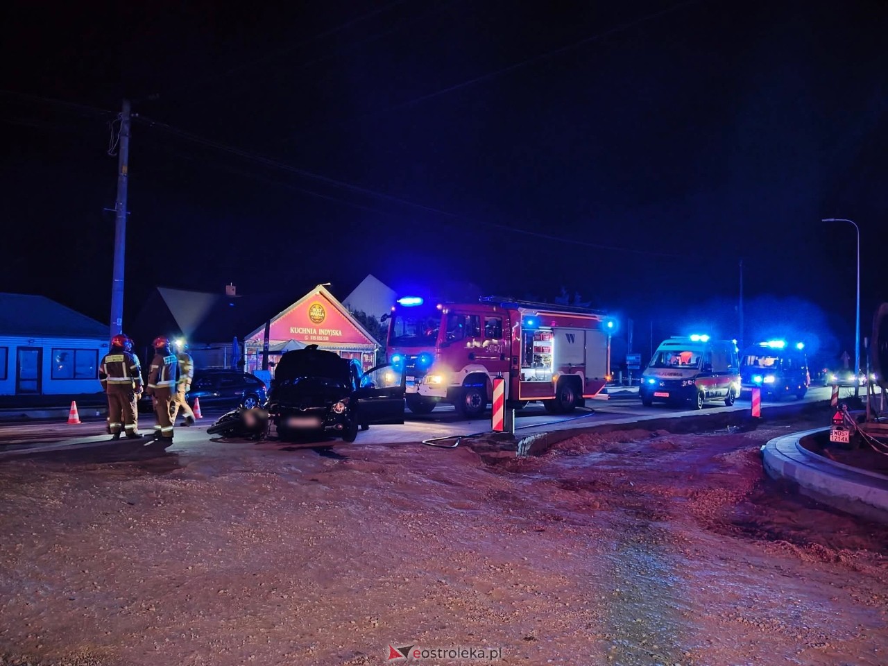 Wypadek przy Stacha Konwy w Ostrołęce [9.09.2026] - zdjęcie #3 - eOstroleka.pl