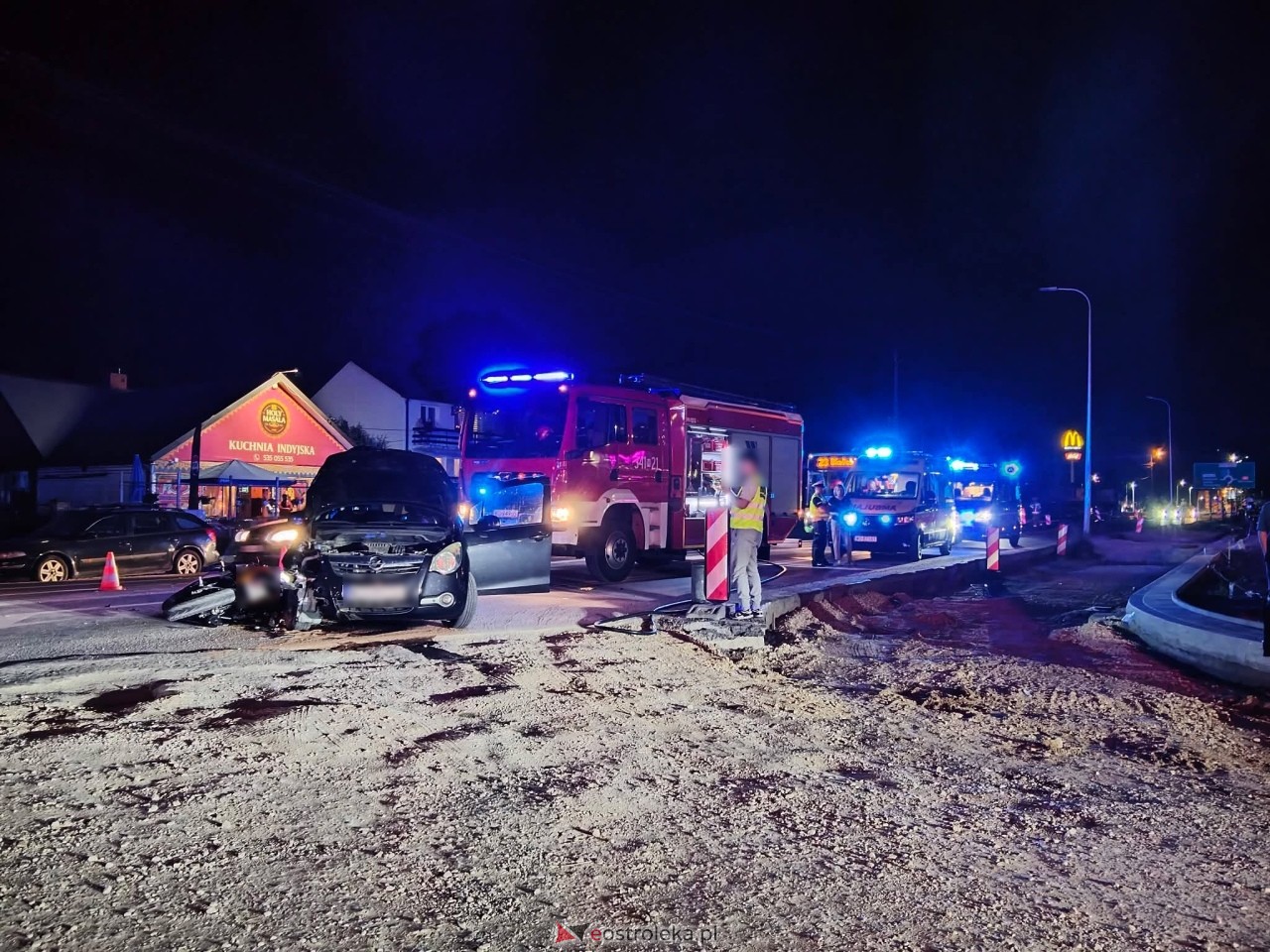 Wypadek przy Stacha Konwy w Ostrołęce [9.09.2026] - zdjęcie #5 - eOstroleka.pl