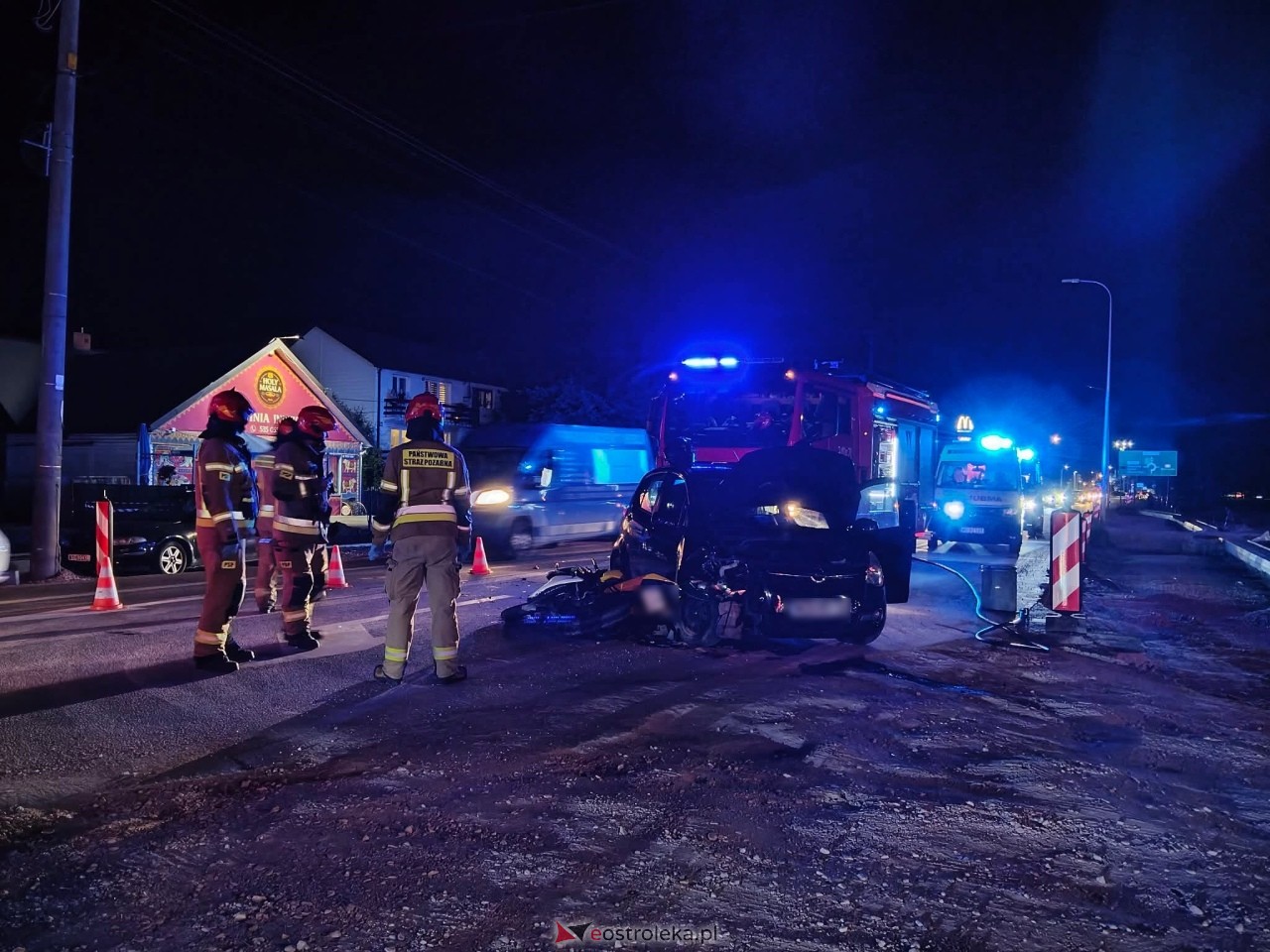 Wypadek przy Stacha Konwy w Ostrołęce [9.09.2026] - zdjęcie #11 - eOstroleka.pl