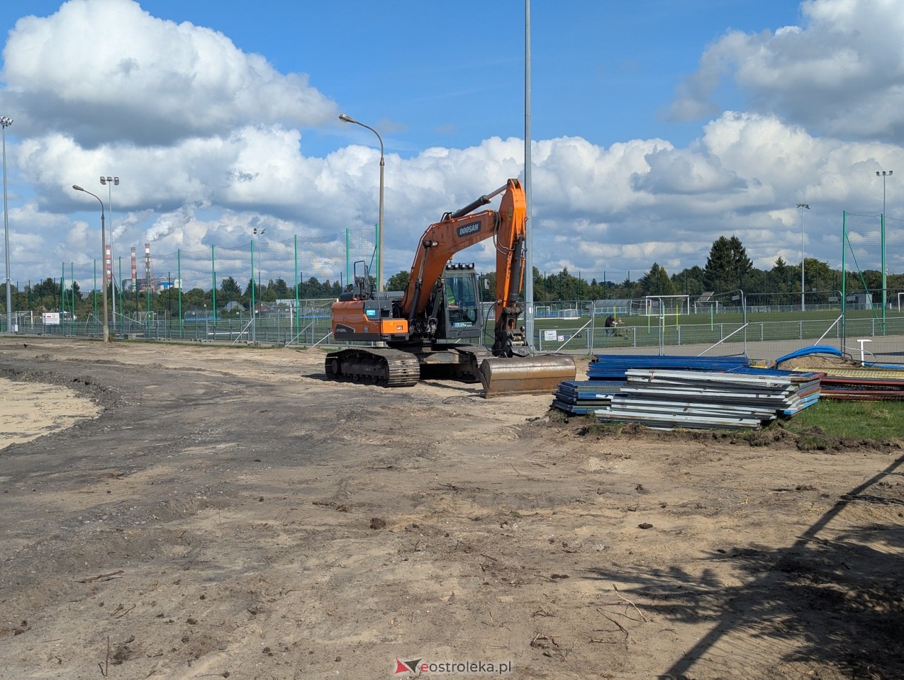 Stadion w Ostrołęce w przebudowie [15.09.2026] - zdjęcie #12 - eOstroleka.pl