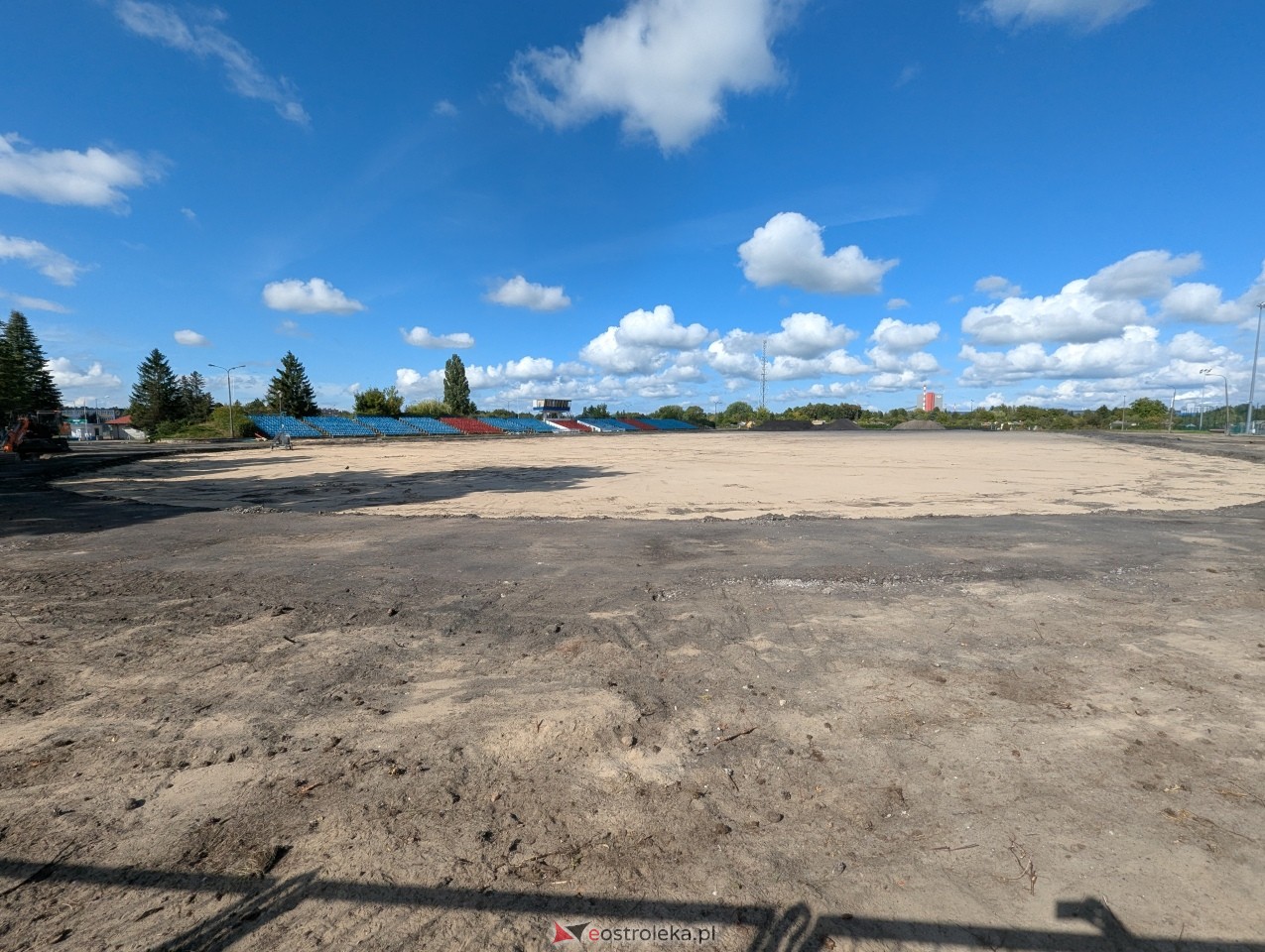 Stadion w Ostrołęce w przebudowie [15.09.2026] - zdjęcie #11 - eOstroleka.pl