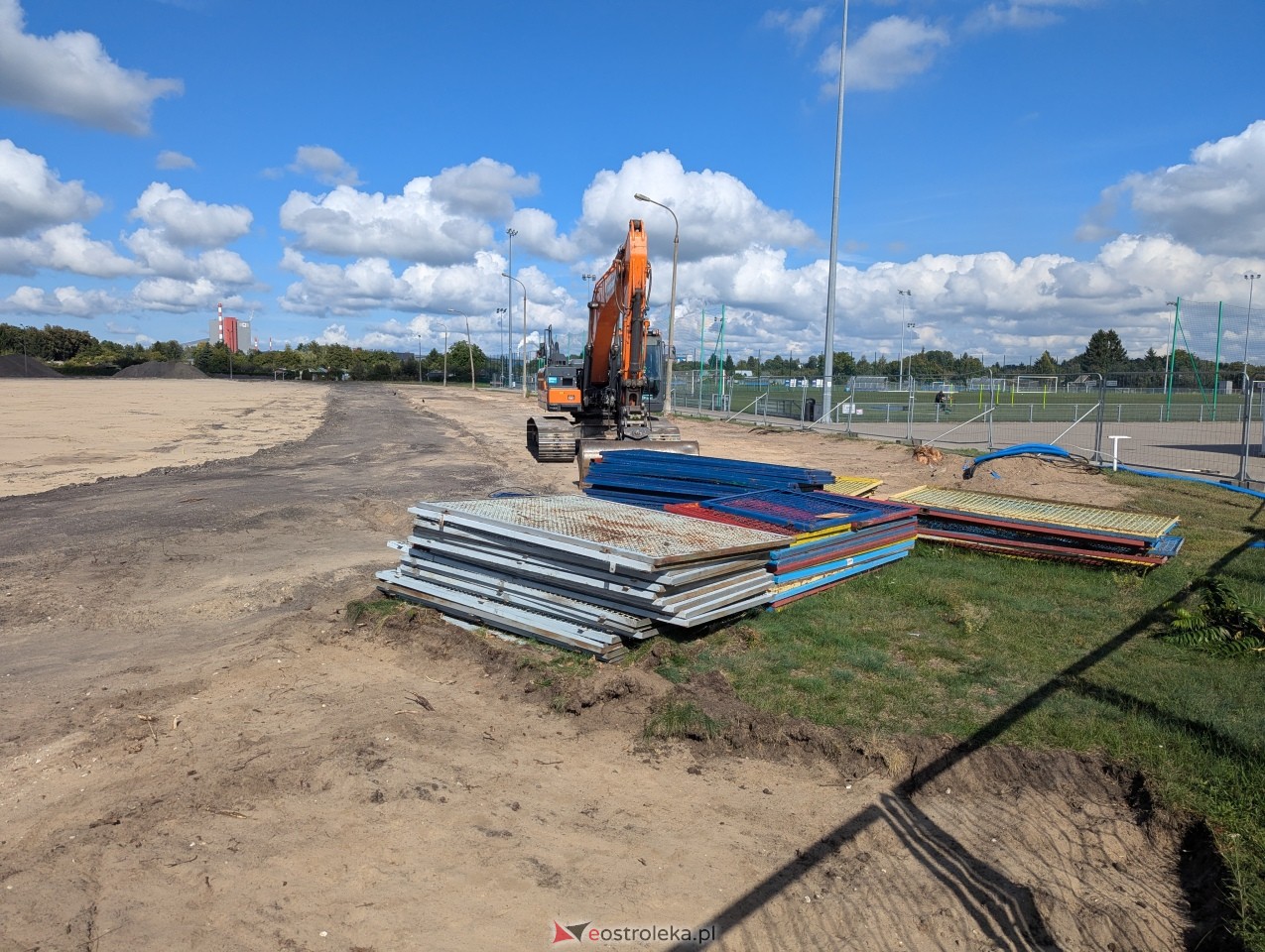 Stadion w Ostrołęce w przebudowie [15.09.2026] - zdjęcie #10 - eOstroleka.pl