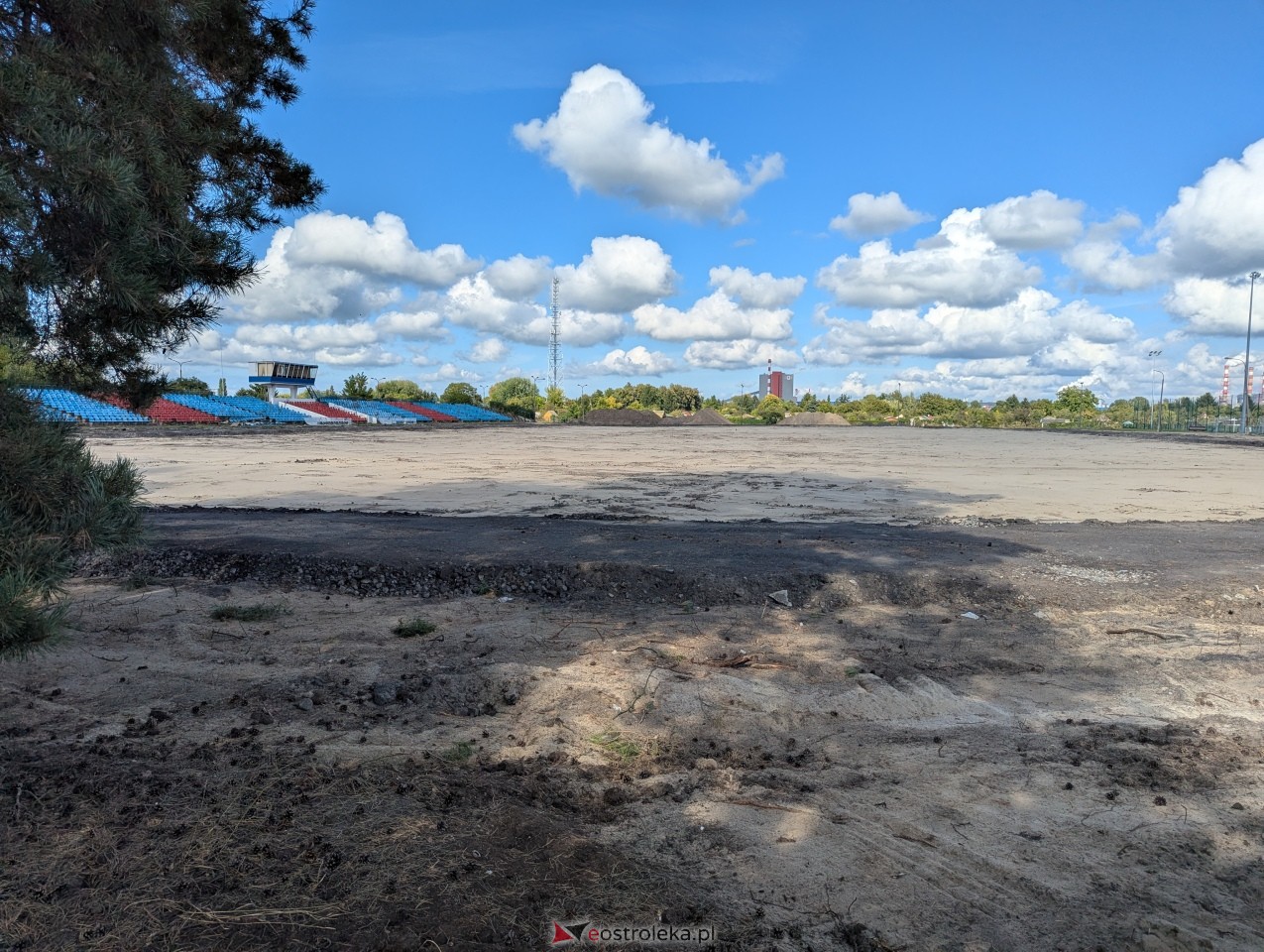 Stadion w Ostrołęce w przebudowie [15.09.2026] - zdjęcie #6 - eOstroleka.pl